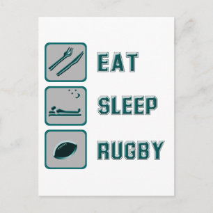 Eat Ssov Rugby Vykort