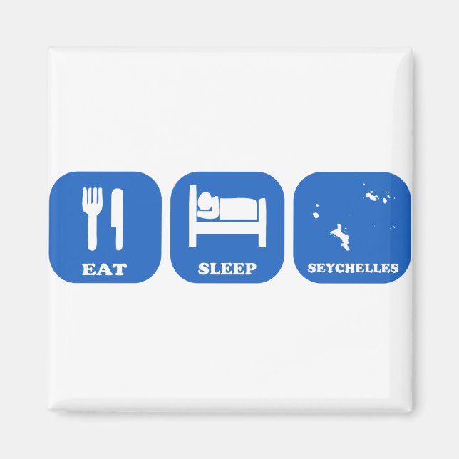 Eat Ssov Seychelles Magnet (Framsidan)