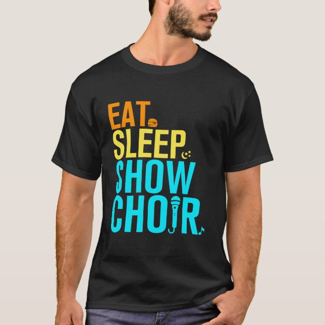 Eat Ssov Show Choir T Shirt (Framsida)