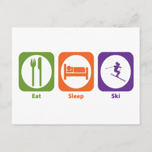 Eat Ssov Ski Vykort