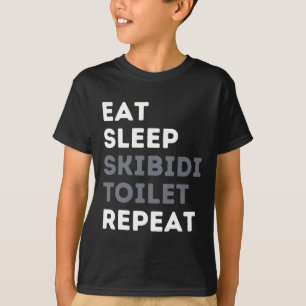 Eat Ssov Skibidi Toilet Repeat Funny Skibidi Toil T Shirt
