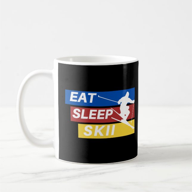 Eat Ssov Skii Baby Kaffemugg (Vänster)
