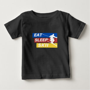 Eat Ssov Skii Baby T Shirt