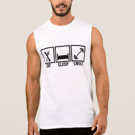 Eat Ssov Swole Hiss Weights Gym Workout T Shirt