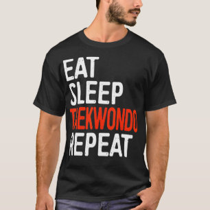 Eat Ssov Taekwondo Repeat Funny Sport Gift T Shirt