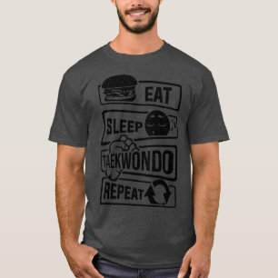 Eat Ssov Taekwondo Upprepa martialkonsten Ar T Shirt