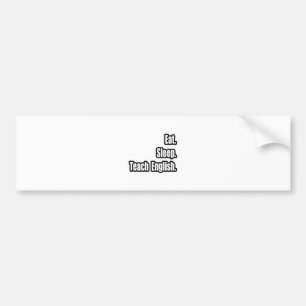 Eat Ssov Teacher English Bildekal
