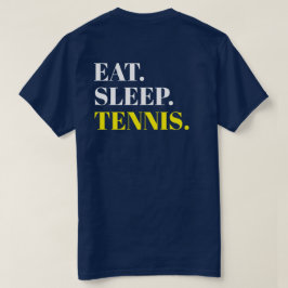 Eat Ssov Tennis - Bakgrundsdesign T Shirt