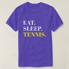 Eat Ssov Tennis Lila T Shirt