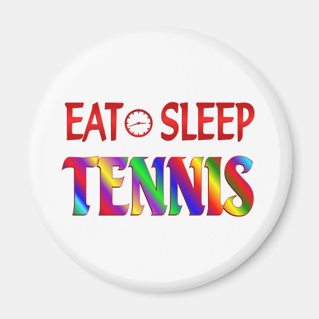 Eat Ssov Tennis Magnet (Framsidan)