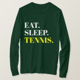 Eat Ssov Tennis T Shirt