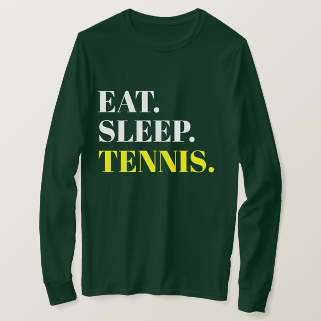 Eat Ssov Tennis T Shirt (Design framsida)