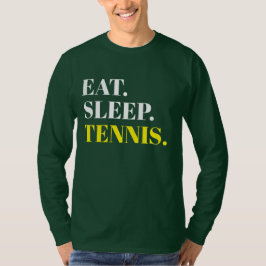 Eat Ssov Tennis T Shirt