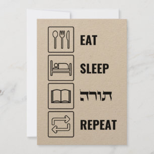 Eat Ssov Torah Repeat - judisk livsstil