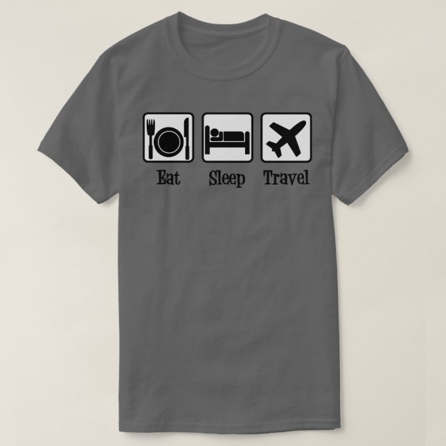 Eat Ssov Travel T Shirt (Design framsida)