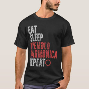 Eat Ssov Tremolo harmonica Repeat T Shirt