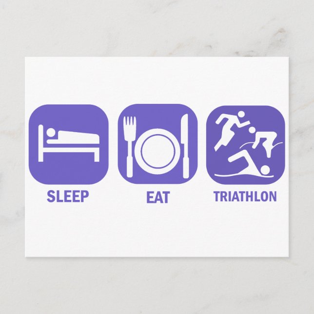 Eat Ssov Triathlon Vykort (Framsida)