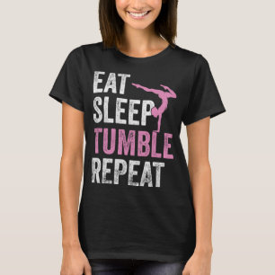 Eat Ssov Tumble Gymnast Outfit Girls Funny Gymnas T Shirt