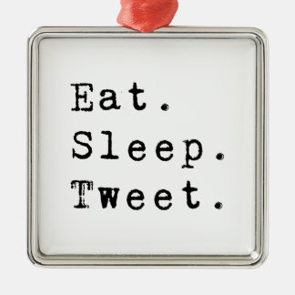 Eat Ssov Tweet Julgransprydnad Metall