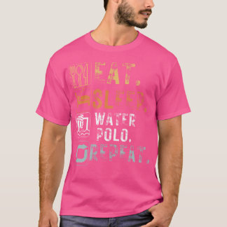 Eat Ssov Vatten Polo Repeat Funny Vatten Polo T Shirt