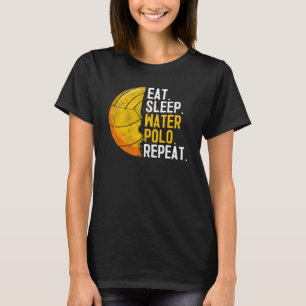 Eat Ssov Vatten Polo Repeat Swimming Sport Humor T Shirt