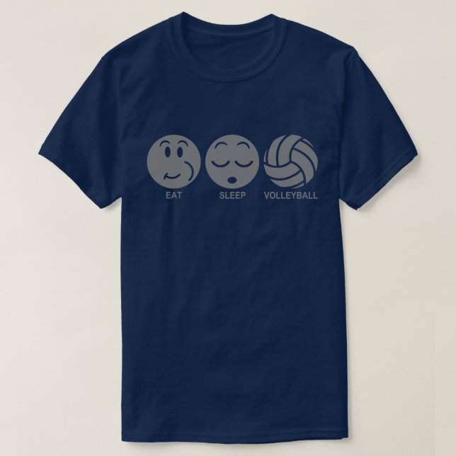 Eat Ssov Volleyball Tee Shirt (Design framsida)