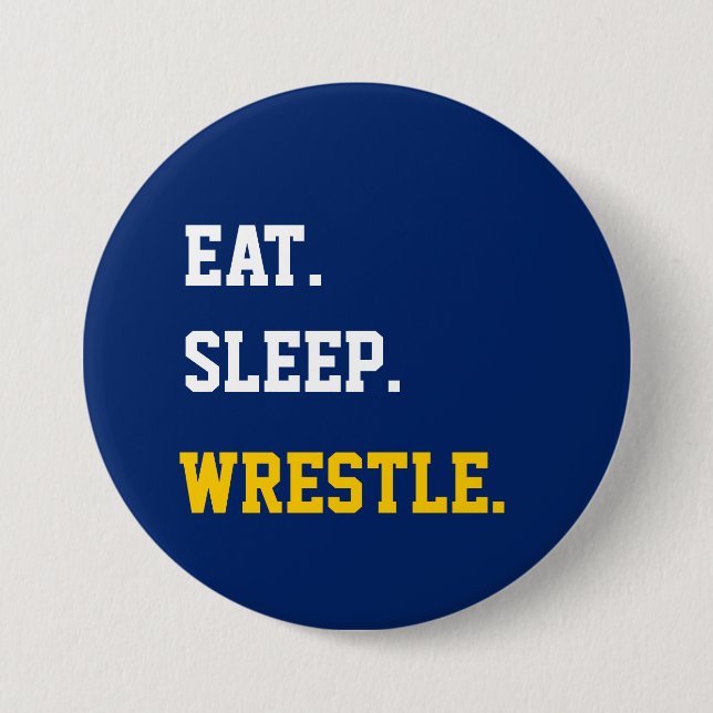 Eat Ssov Wrestle Knapp (Framsida)