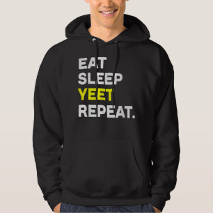 Eat Ssov Yeet Repeat Funny Dance Slang Basketball Hoodie