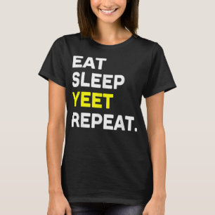 Eat Ssov Yeet Repeat Funny Dance Slang Basketball T Shirt