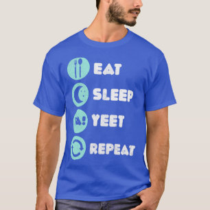 Eat Ssov Yeet Upprepa Basketball Funny Slang Tshir T Shirt