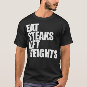 Eat Steaks Hiss Vights Carnivar Lejon Diet Bodybu T Shirt