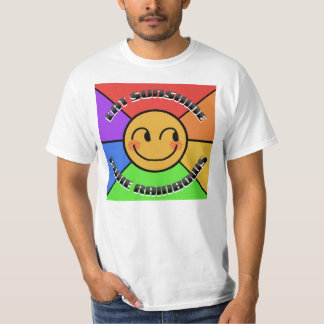 ’Eat Sunshine Puke Rainbows’ Shirt T