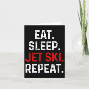 Eat Sviloläge Jet Ski Upprepa Vatten sport Sjö Jet Kort