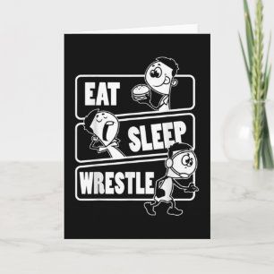 Eat Svilole Wrestle Repeat Funny Wrestling Wrestle Kort