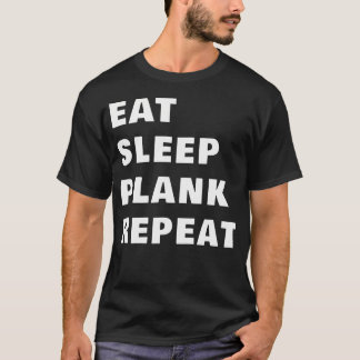 Eat Svilopank Repeat Funny Fitness Manar Gymme-arb T Shirt