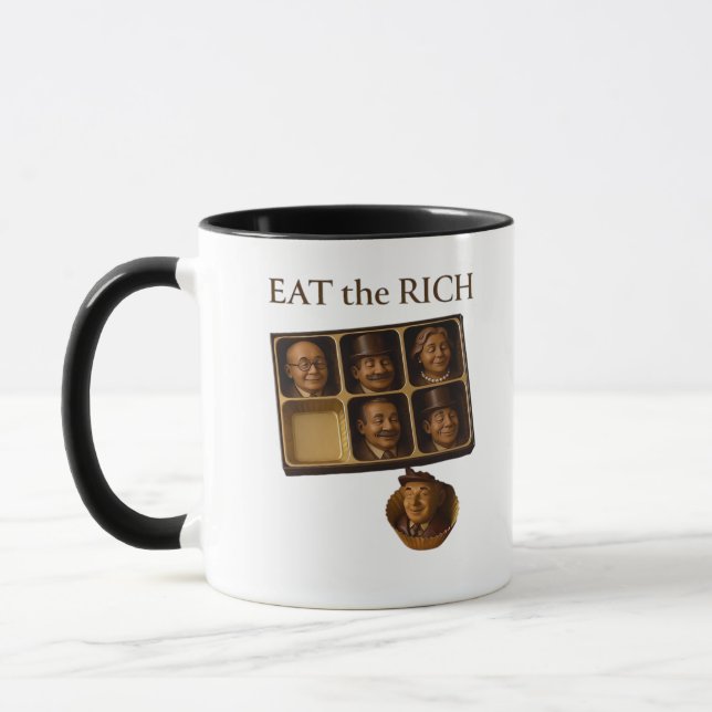 Eat The Rich Classic Mugg (Vänster)