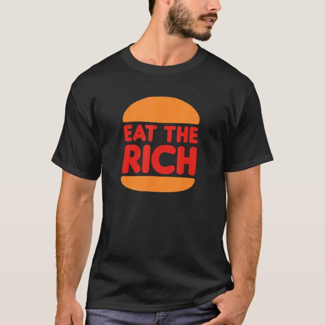 Eat The Rich T Shirt (Framsida)