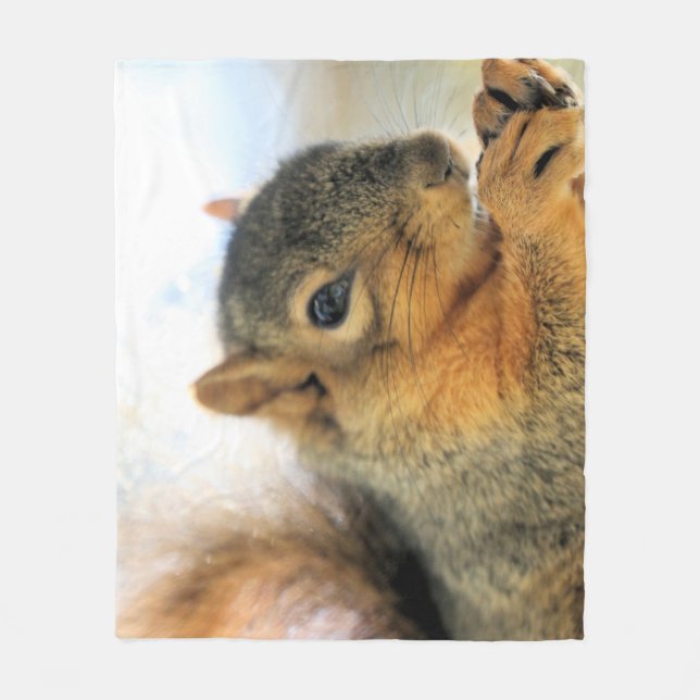 Eat Throw Blanket Fleecefilt (Framsidan)