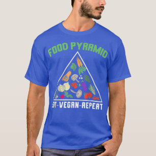 Eat Vegan Repeat Veganism Vegetarian Healthy Grönt T Shirt
