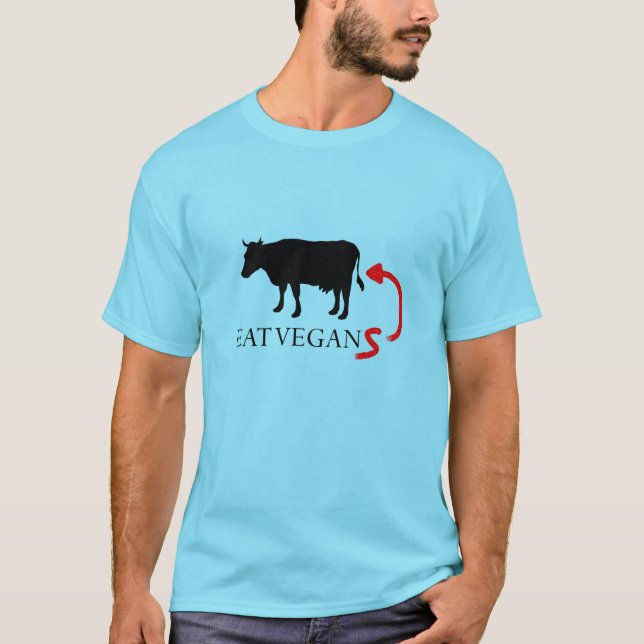 Eat Vegan(s) T-Shirt (Framsida)