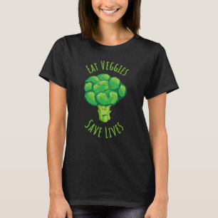 Eat Veggies spara lever Internationella grönsaksda T Shirt