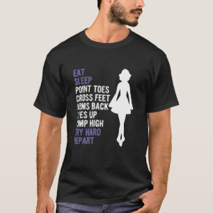 Eat-viloläge Toes Kor Feet Arm Back Öga Up T Shirt