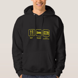 Eat-vilosäck-mikrovågor Hoodie