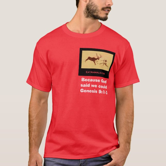 EatAnimals.com Tee (Framsida)