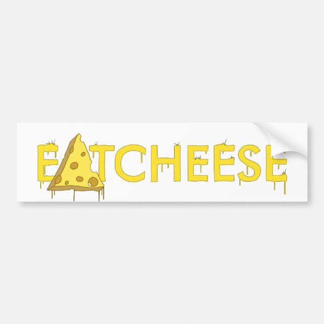 eatcheese bildekal (Framsidan)