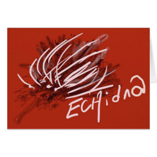 Eater för myra för igelkott för hälsningskort