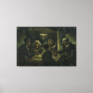 Eaters/1885/Van Gogh / Canvastryck