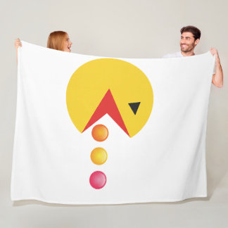 Eating Dot Fleecefilt