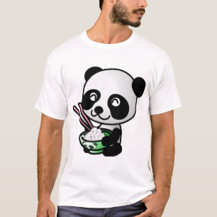 Eating Panda T Shirt