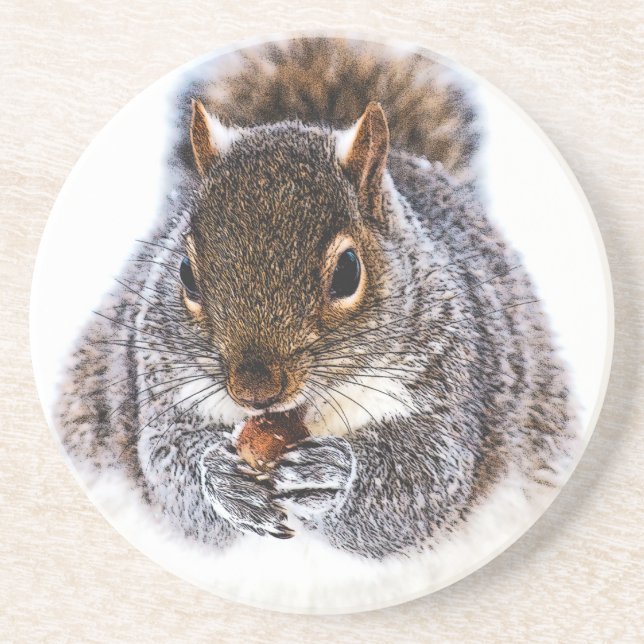 Eating Squirrel Underlägg (Framsidan)
